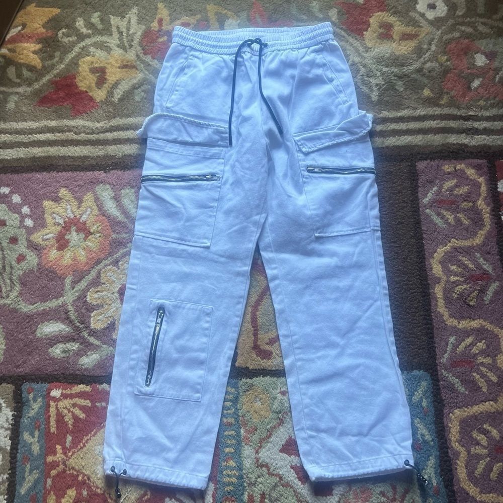 Carmar white cargo pants